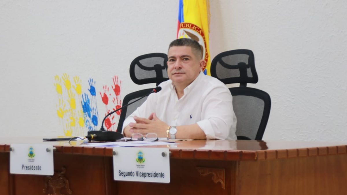 Presidente del Concejo Juan José Vergara, resalta la labor de la Corporación en este segundo periodo del año 2019