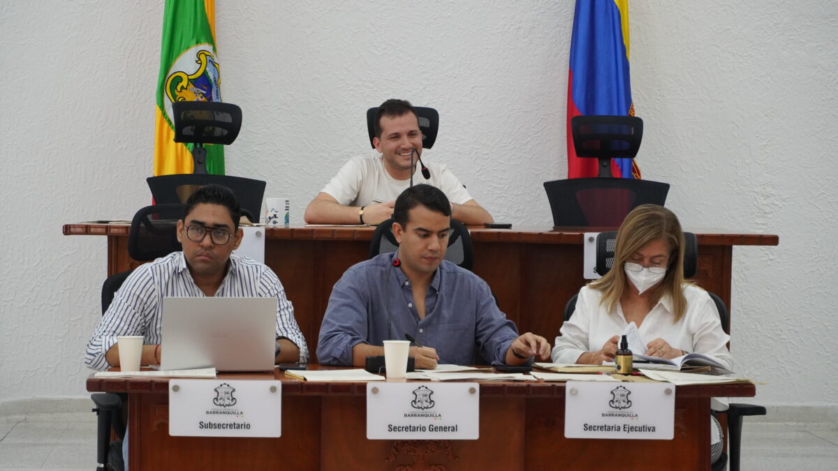 PRESIDENTE DEL CONCEJO DE BARRANQUILLA, SAMIR RADI, PRESENTA BALANCE POSITIVO DE LA GESTIÓN CORPORATIVA